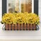 Set of 8 Bundles Artificial Mini Sunflowers – Silk Yellow Faux Sunflower & Gerbera Daisy Bouquets (13.77") for Home, Kitchen, Wedding Centerpieces, Gravesite & Indoor/Outdoor Decor
